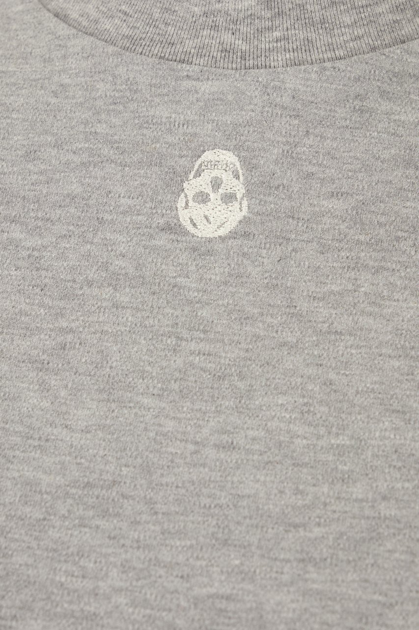 Alexander McQueen Alexander McQueen Grey cotton t-shirt Grijs