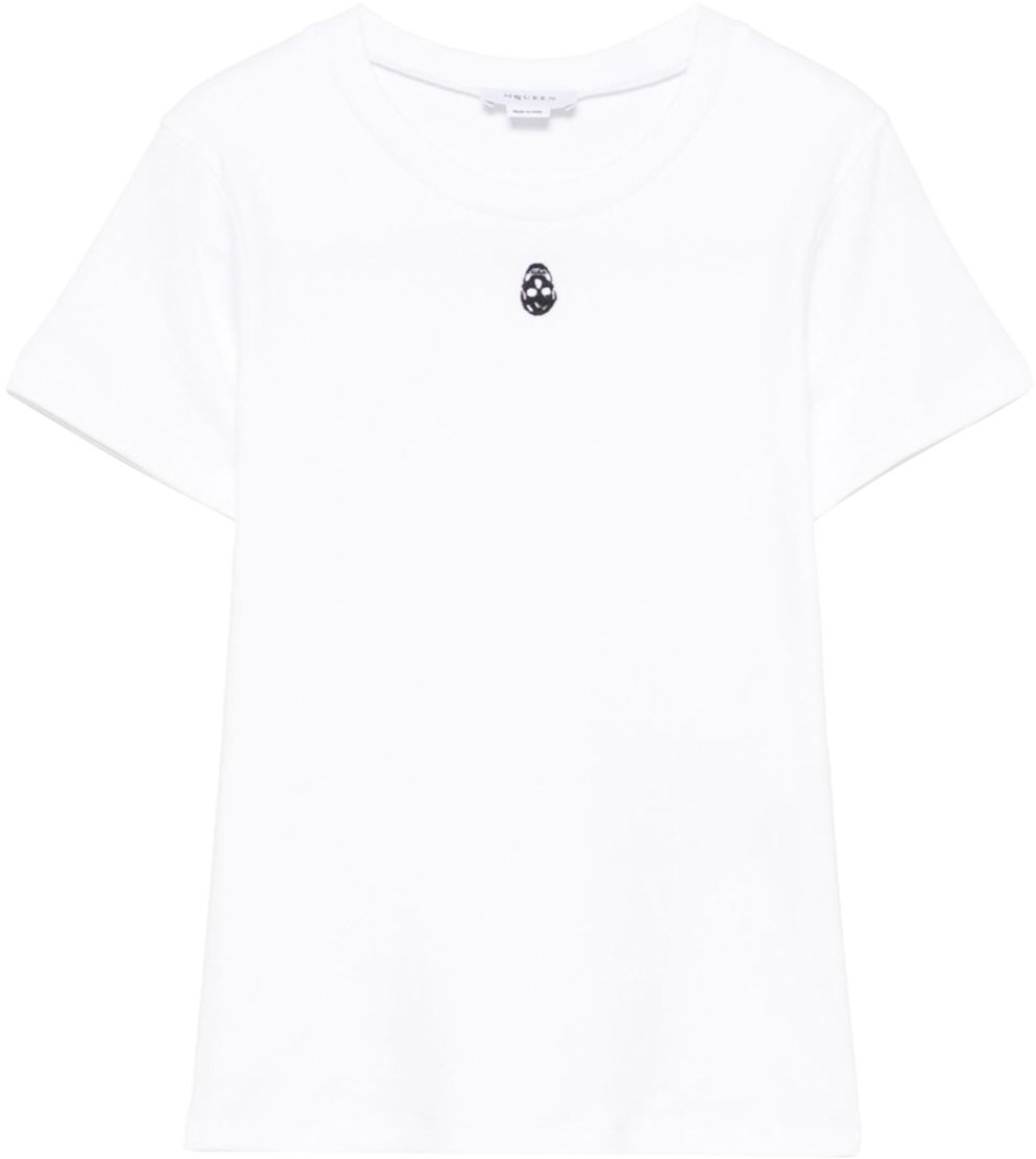 Alexander McQueen T-Shirts And Polos White Wit