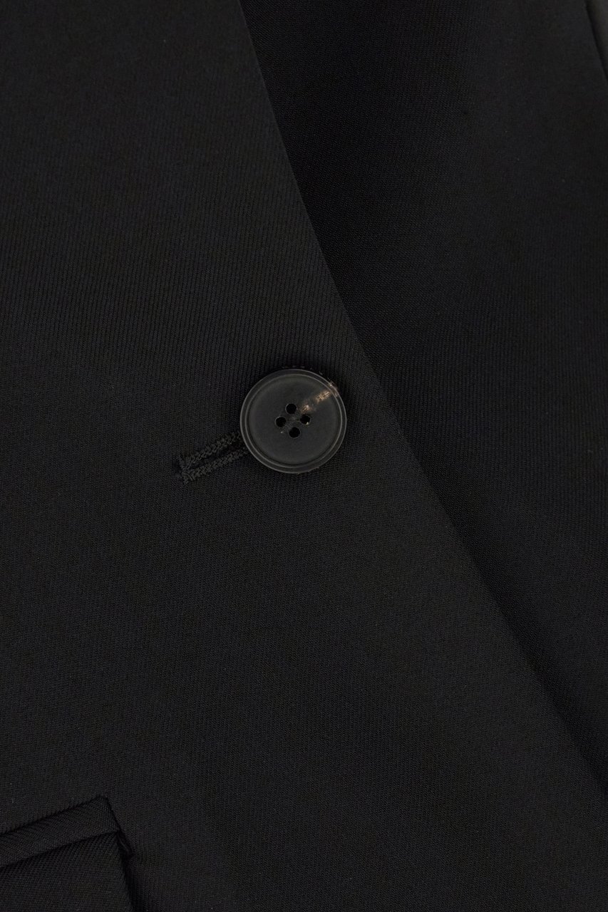 Alexander McQueen Alexander McQueen Black wool blazer Zwart