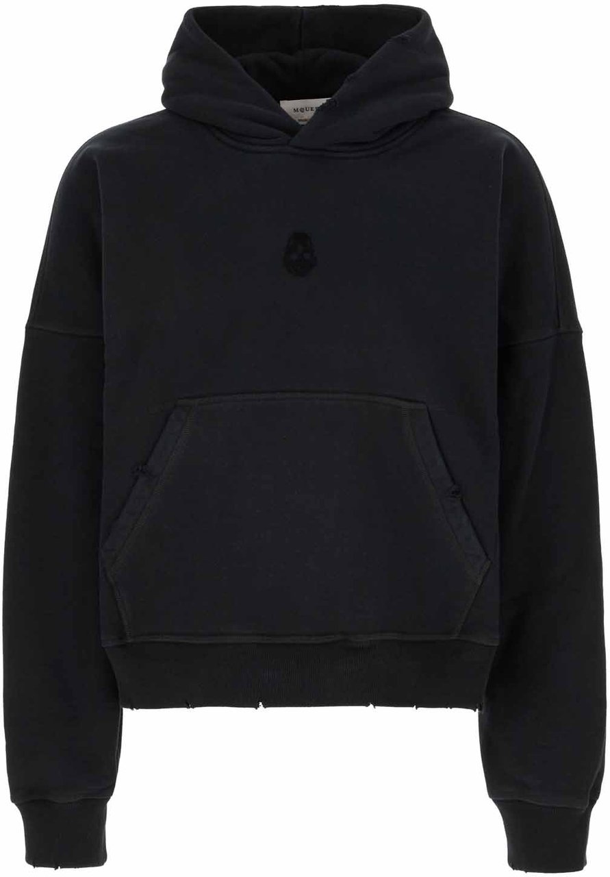 Alexander McQueen Alexander McQueen Black cotton sweatshirt Zwart