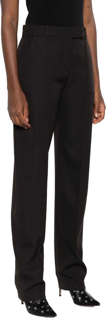 Alexander McQueen Trousers Brown Bruin