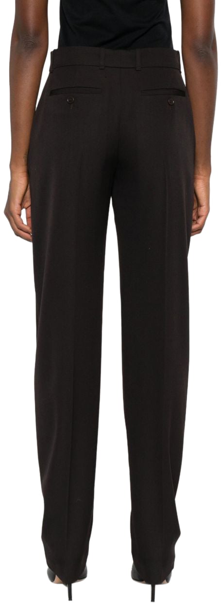 Alexander McQueen Trousers Brown Bruin