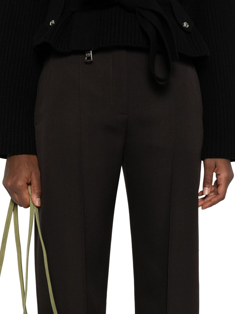 Alexander McQueen Trousers Brown Bruin