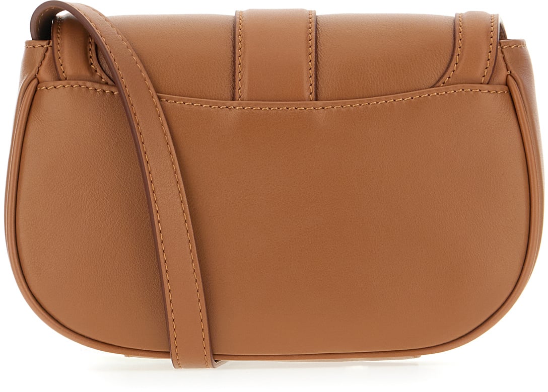 Alexander McQueen Alexander McQueen Chocolate leather crossbody bag Bruin