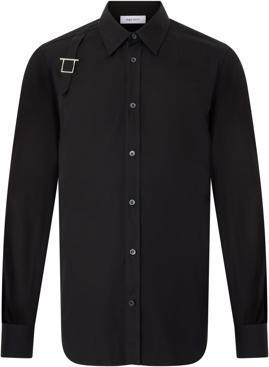 Alexander McQueen Cotton shirt Zwart