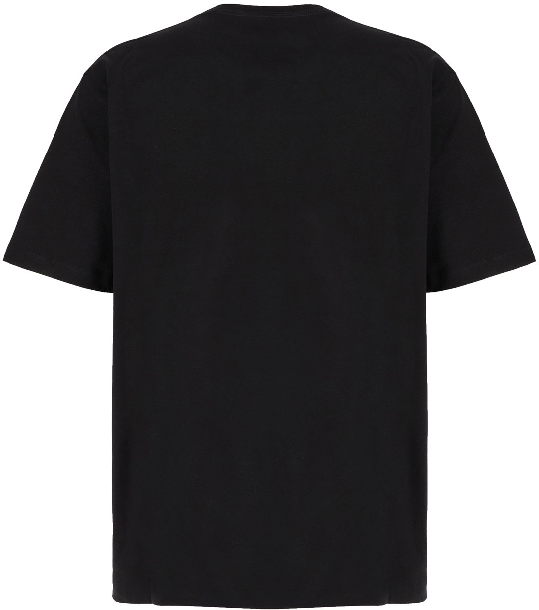Alexander McQueen Alexander Mcqueen Black cotton t-shirt Zwart