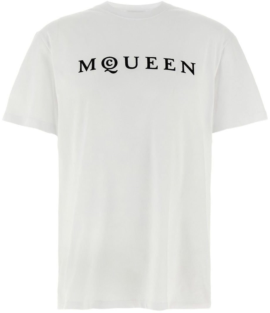 Alexander McQueen T-Shirts And Polos White Wit
