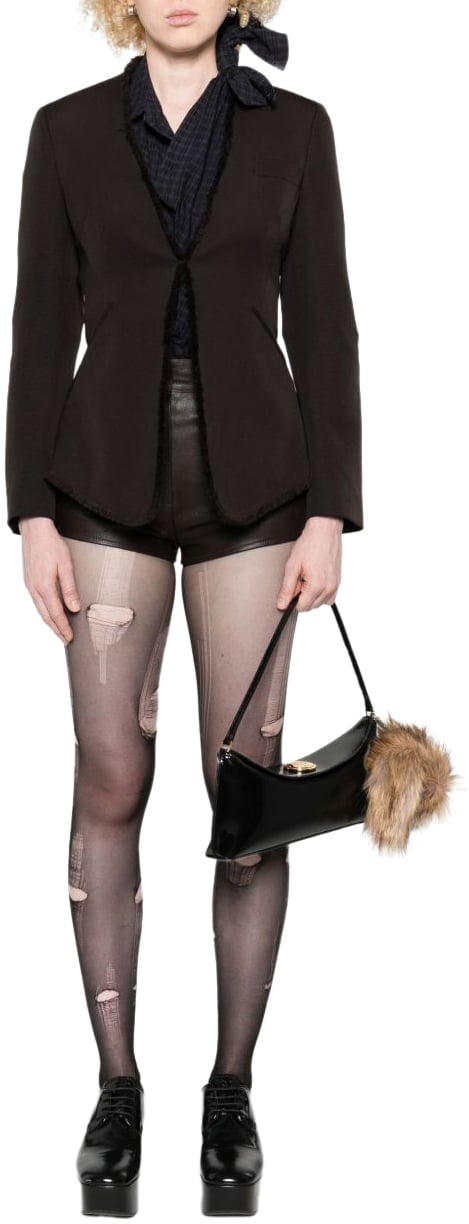 Alexander McQueen Jackets Brown Bruin