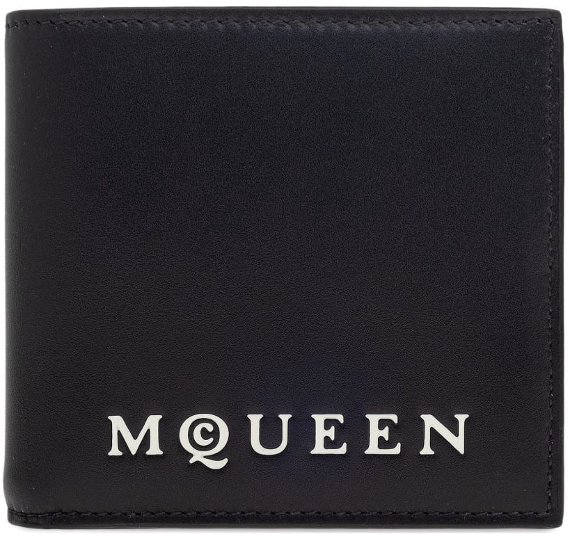 Alexander McQueen Alexander Mcqueen Portafogli Nero E Bianco Zwart