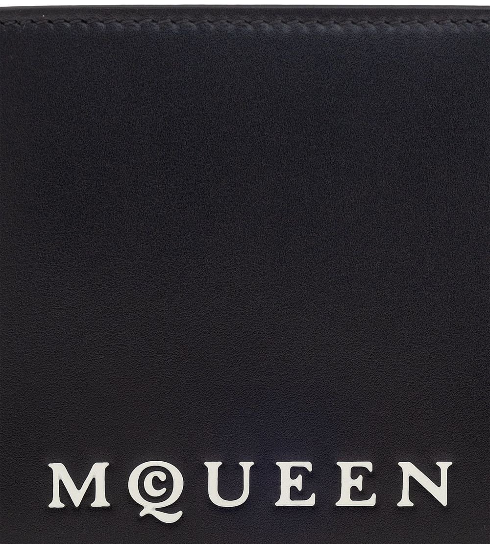 Alexander McQueen Alexander Mcqueen Portafogli Nero E Bianco Zwart