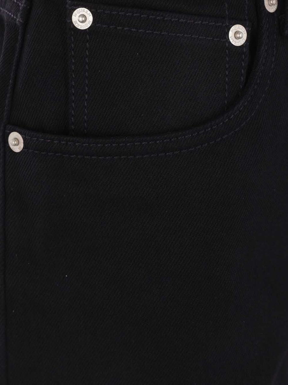 Alexander McQueen Jeans Black Zwart