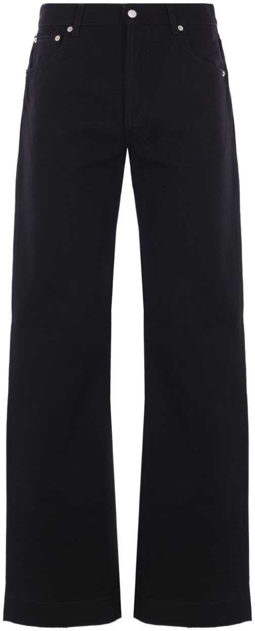 Alexander McQueen Jeans Black Zwart