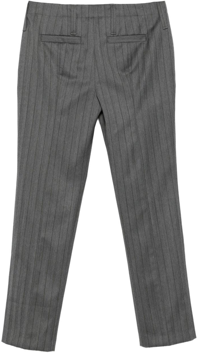 Alexander McQueen Alexander Mcqueen Pantaloni Grigio Grijs