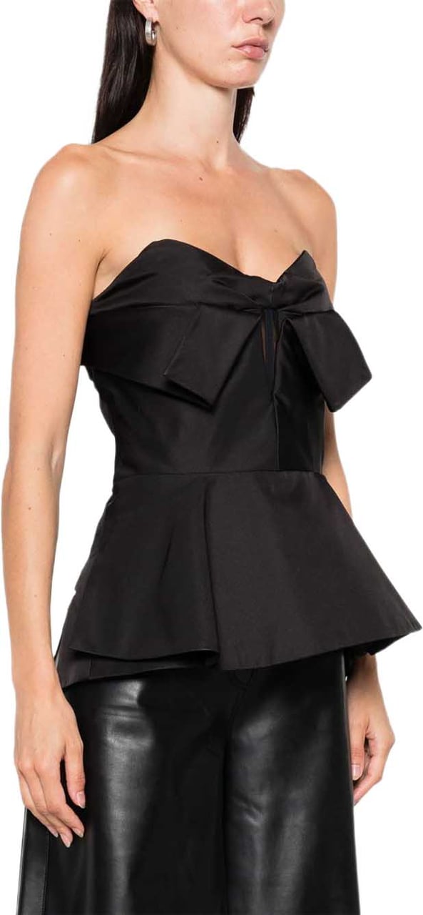 Alexander McQueen Top Black Zwart