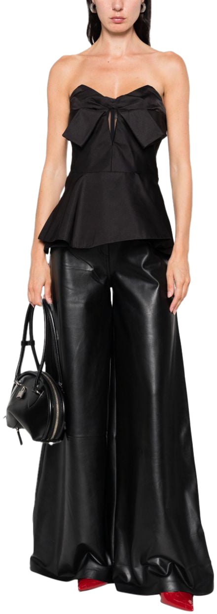 Alexander McQueen Top Black Zwart