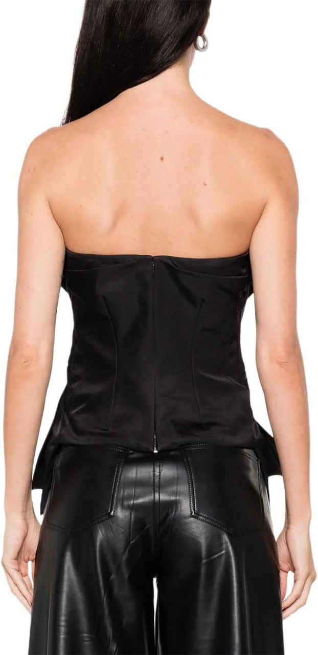 Alexander McQueen Top Black Zwart