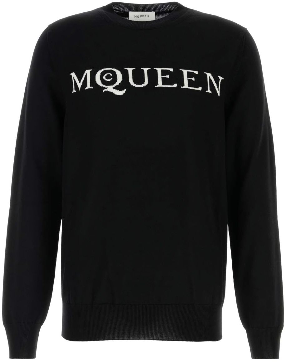 Alexander McQueen T-Shirts And Polos Black Zwart