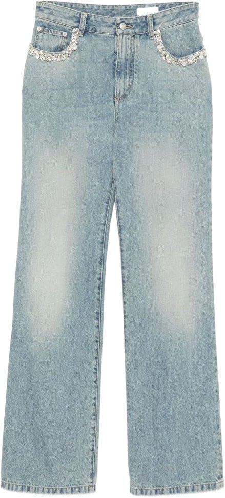 Alexander McQueen Jeans Light Blue Lichtblauw