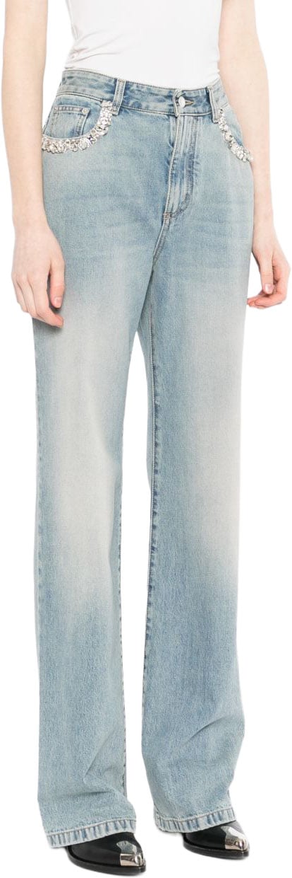 Alexander McQueen Jeans Light Blue Lichtblauw