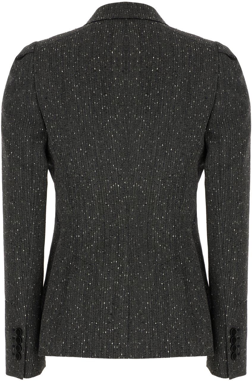 Alexander Mcqueen Embroidered stretch wool blazer Divers