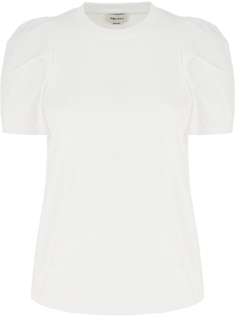 Alexander Mcqueen White cotton t-shirt Wit