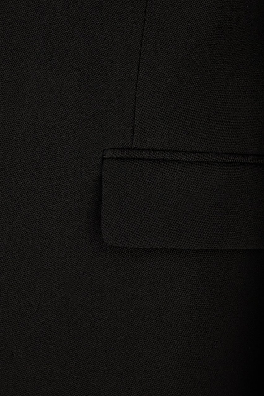 Alexander McQueen Alexander McQueen Black wool blazer Zwart