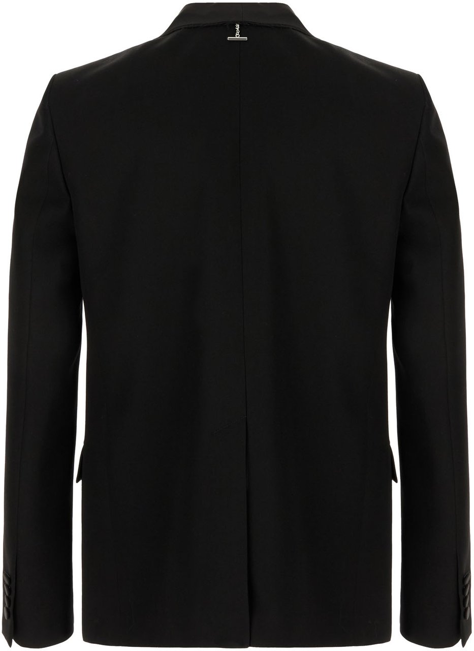 Alexander McQueen Alexander McQueen Black wool blazer Zwart