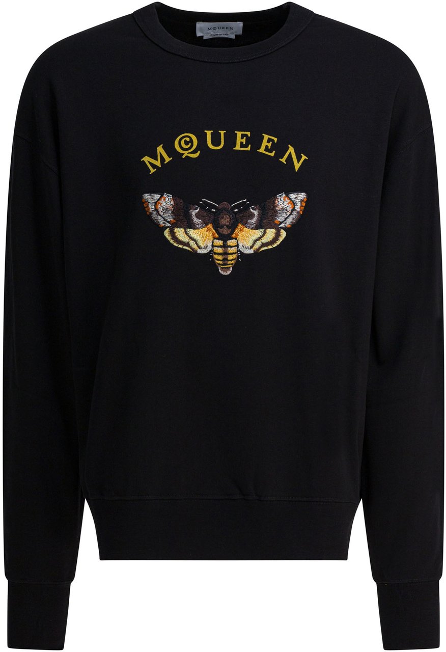 Alexander McQueen Sweatshirts Zwart