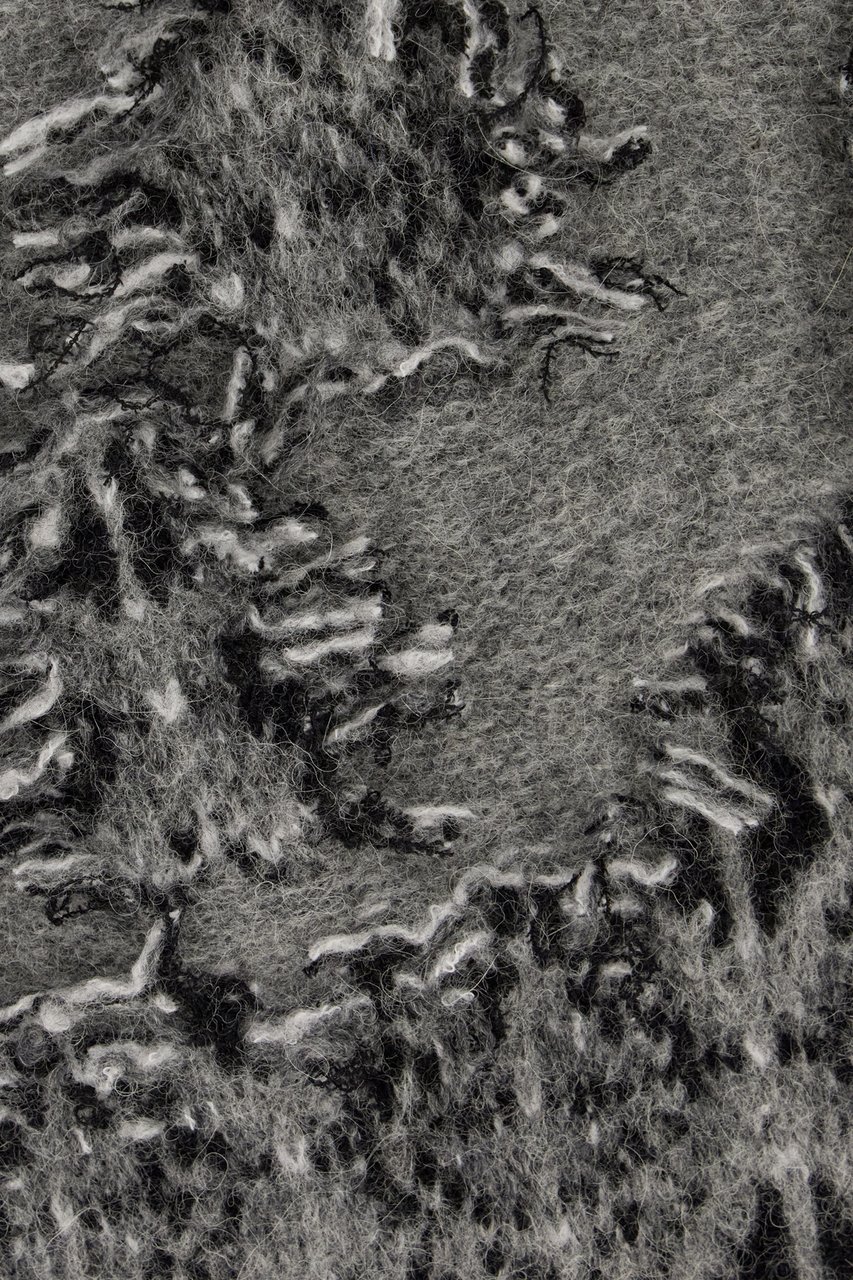 Alexander McQueen Alexander McQueen Embroidered nylon blend sweater Divers