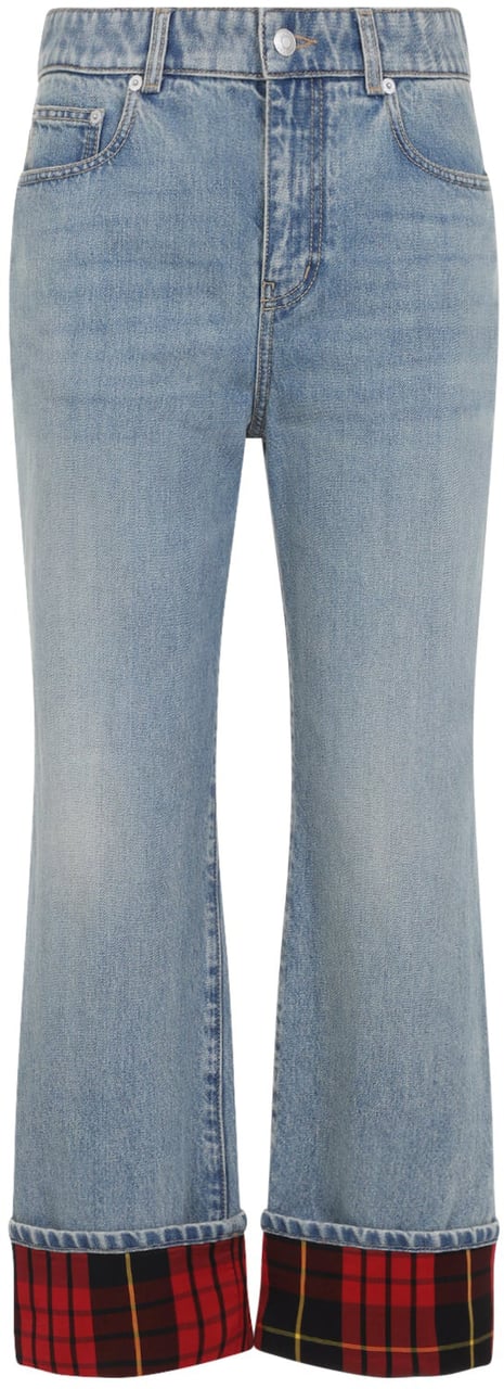 Alexander Mcqueen Cotton Jeans Divers