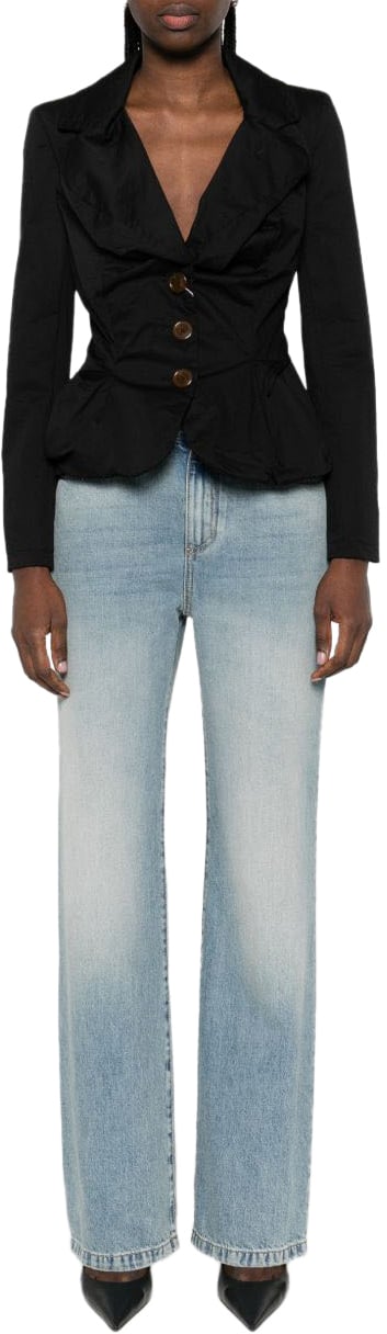 Alexander McQueen Jeans Clear Blue Blauw