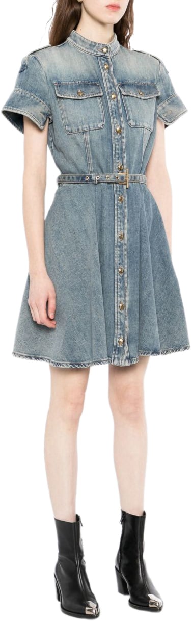 Alexander McQueen Alexander Mcqueen Dresses Blue Blauw