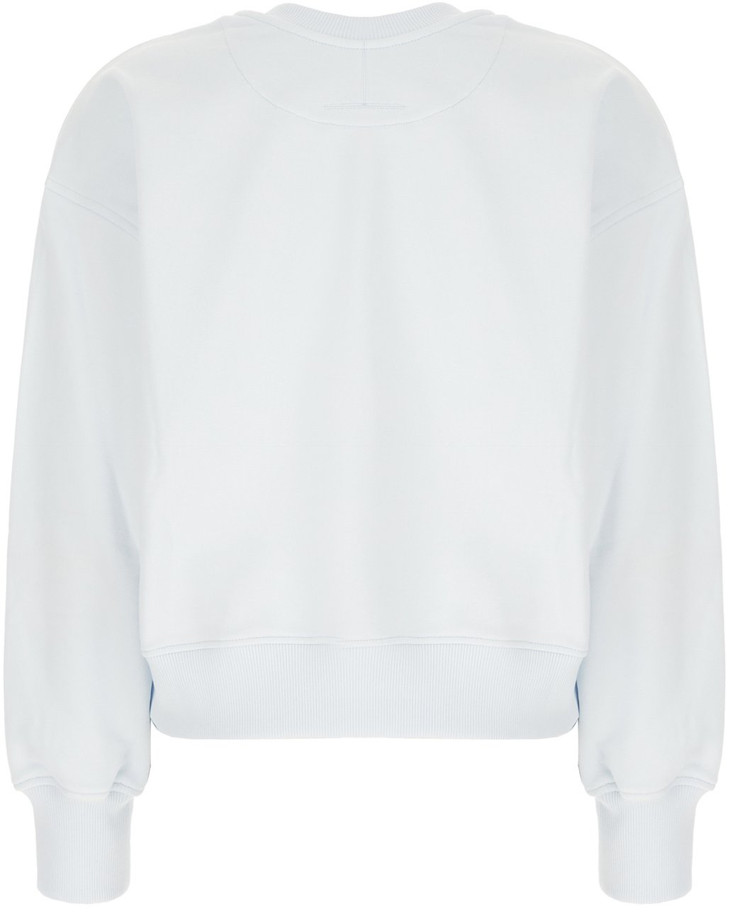 Alexander McQueen Alexander Mcqueen Ice cotton blend sweatshirt Lichtblauw