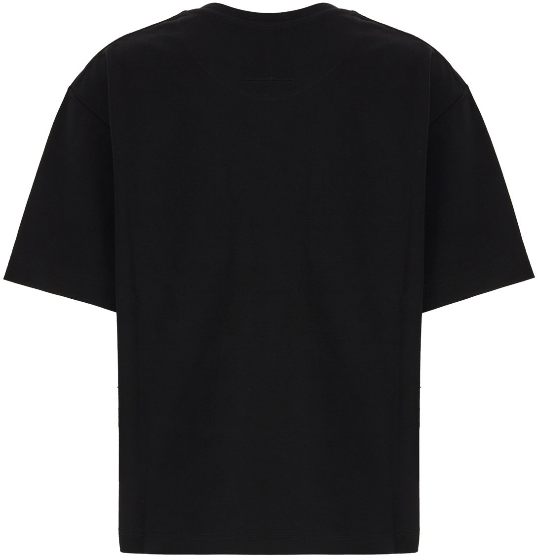 Alexander McQueen Alexander Mcqueen Black cotton t-shirt Zwart