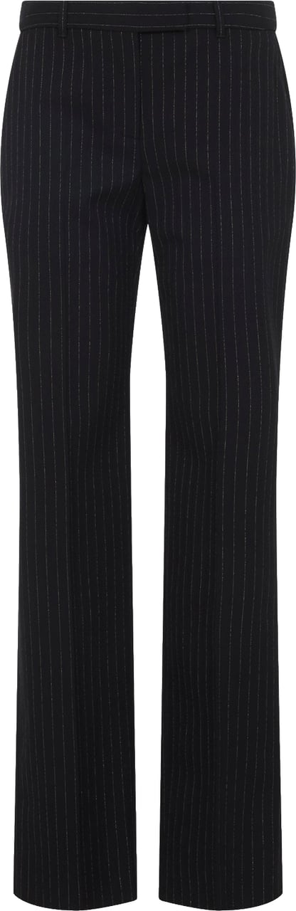 Alexander Mcqueen Pinstripe Lurex Pants Divers