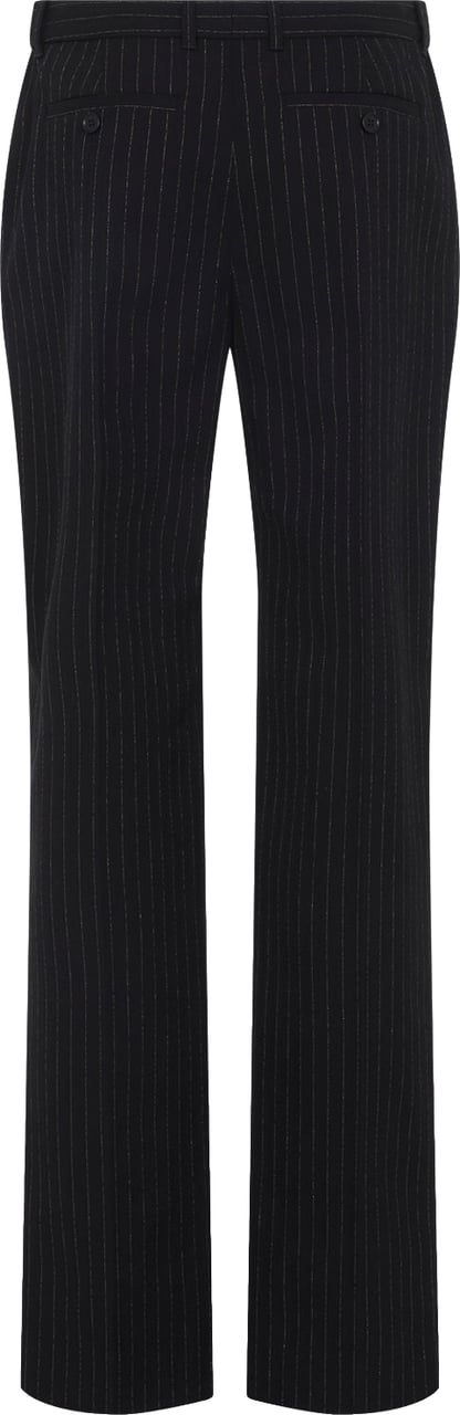 Alexander Mcqueen Pinstripe Lurex Pants Divers