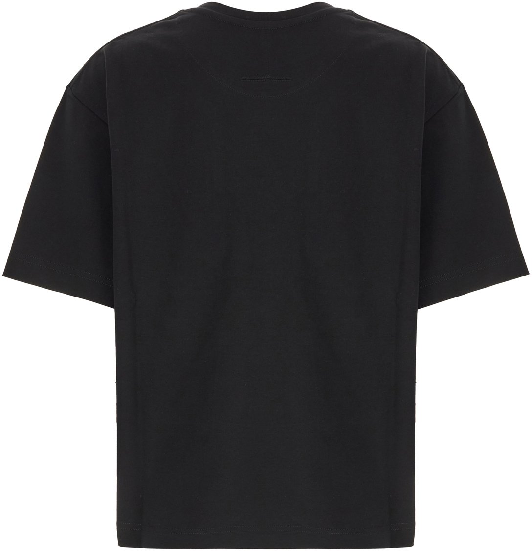 Alexander McQueen Alexander Mcqueen Black cotton t-shirt Zwart