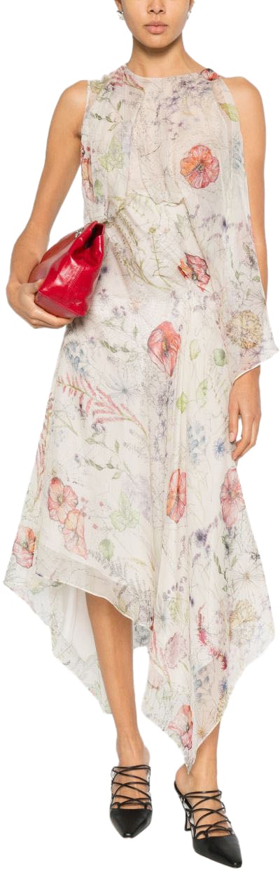 Alexander McQueen Dresses Ivory Wit