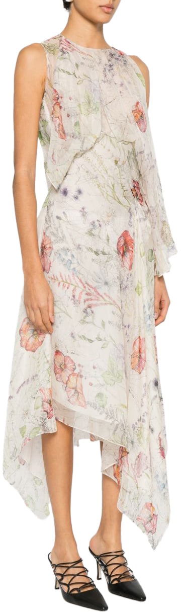 Alexander McQueen Alexander Mcqueen Dresses Ivory Neutraal