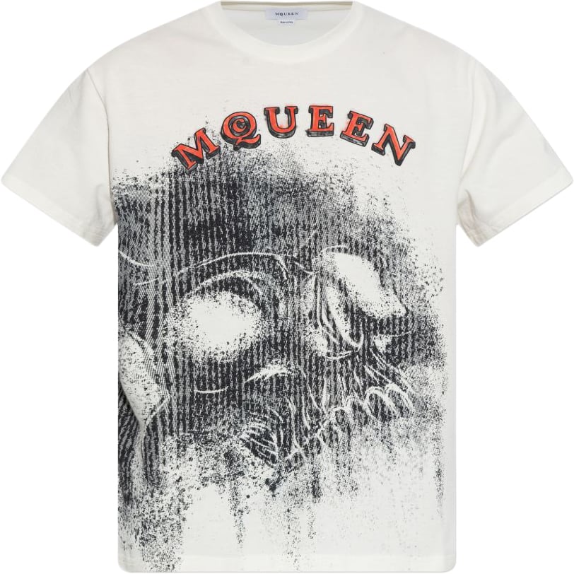 Alexander McQueen T-Shirts And Polos White Wit