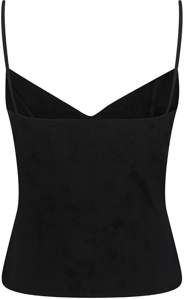 Alexander McQueen Top Nero Zwart