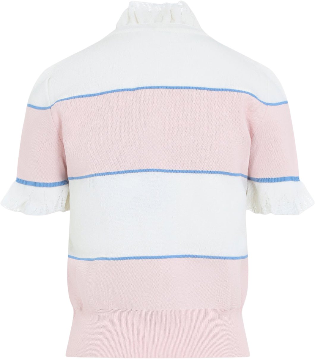 Alexander Mcqueen Stripe Top Divers
