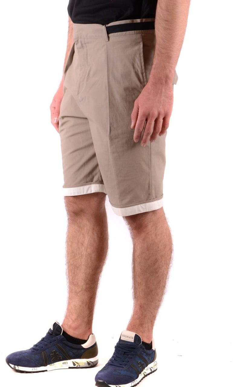 Alexander Mcqueen Men Shorts Beige