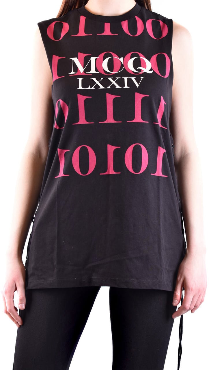 Alexander McQueen Alexander Mcqueen Women Undershirt Zwart