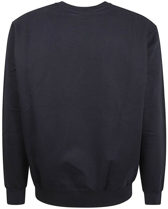 Alexander McQueen Alexander McQueen Blue Cotton Sweatshirt Blauw