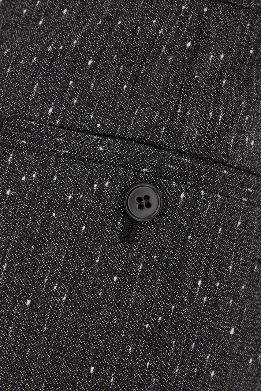 Alexander Mcqueen Embroidered wool blend pant Divers
