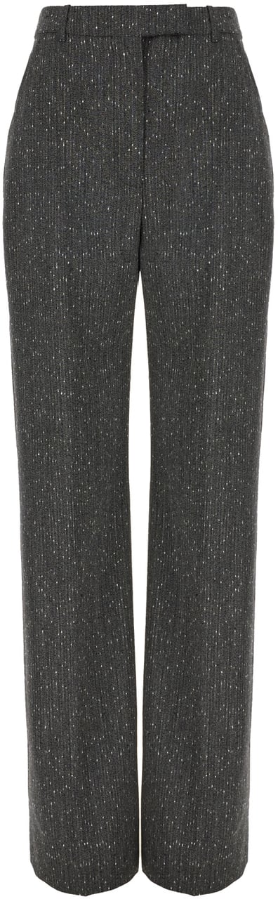 Alexander Mcqueen Embroidered wool blend pant Divers