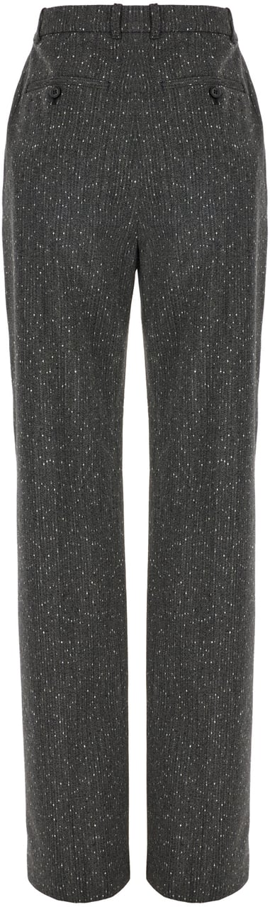Alexander Mcqueen Embroidered wool blend pant Divers