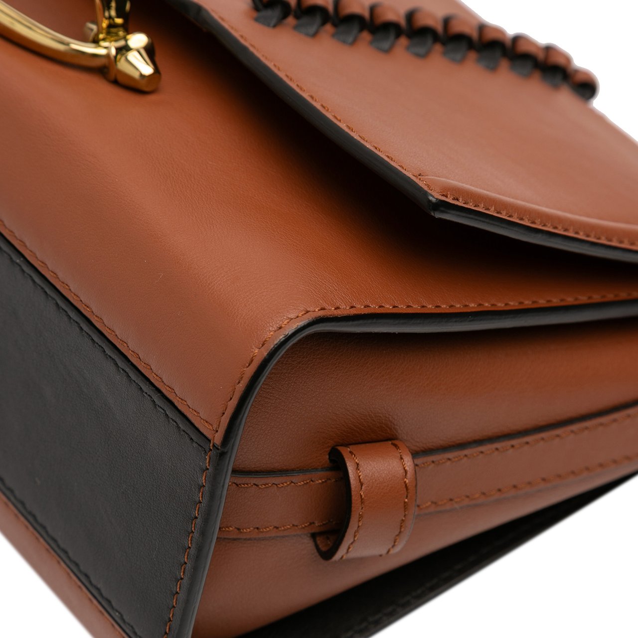 Alexander McQueen Medium Leather The Story Shoulder Bag Bruin