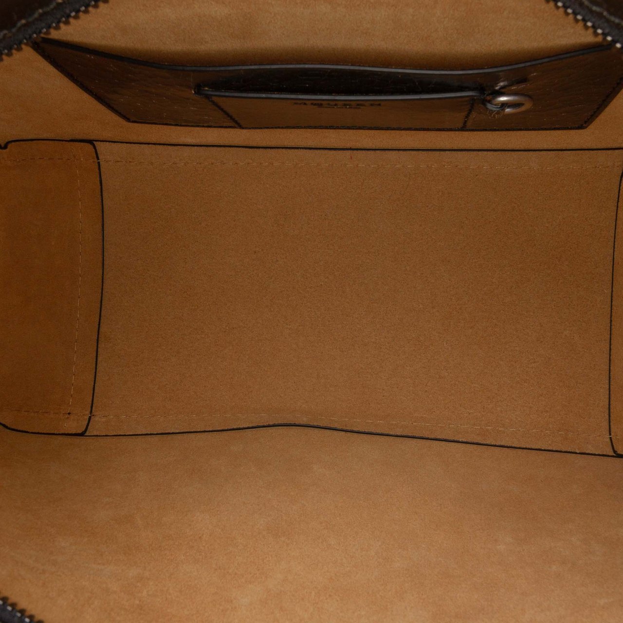 Alexander McQueen Crackled Leather Slouch Crossbody Zwart